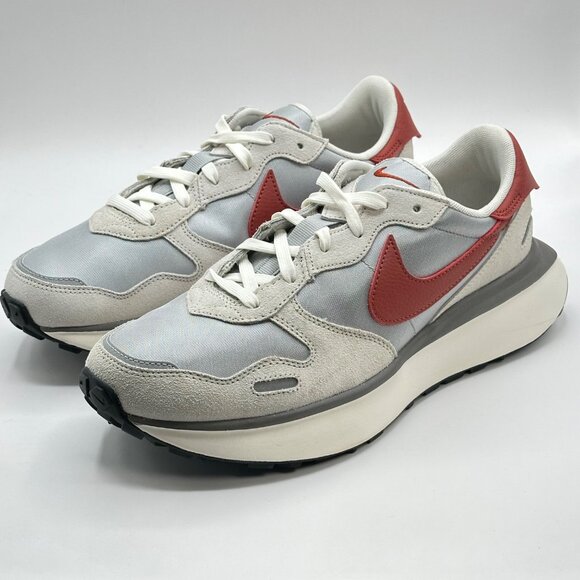 Women's Nike Phoenix Waffle Light Bone/Orange FD2196-001Size Women 11 Men 9.5 - Picture 2 of 11